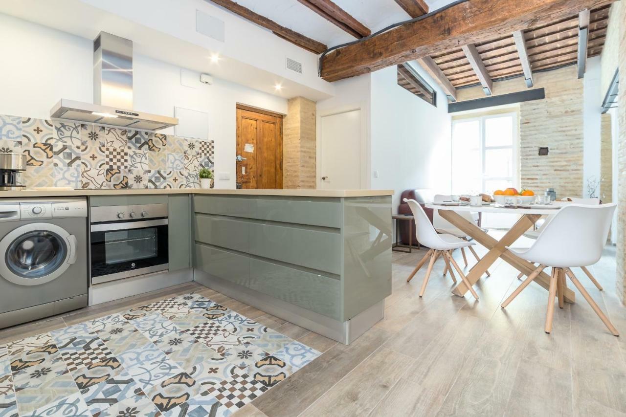 Florit Flats - Cathedral Luxury Terrace Flat 2Br 2Ba Ac Wifi Apartamento Valência Exterior foto